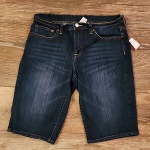 Lucky Brand Womens Indigo Jean Shorts